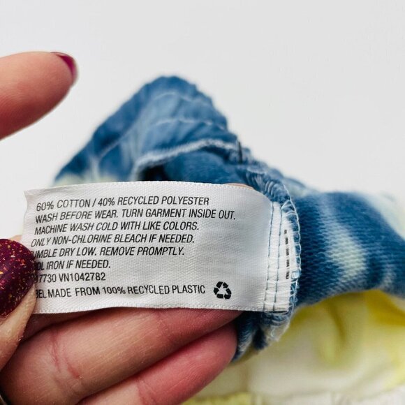 Art Class Target Youth Boys Large 12/14 Tie Dye Drawstring Pull On Shorts 793 - Picture 6 of 6